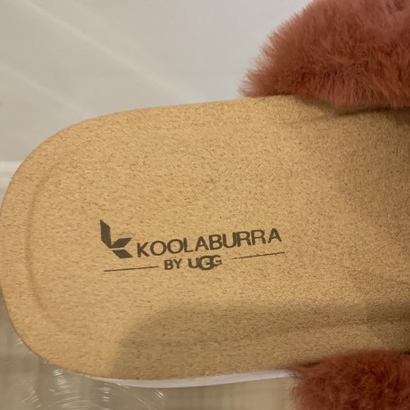 Koolaburra by UGG Pink Fluffy Slippers - Picture 6 of 9